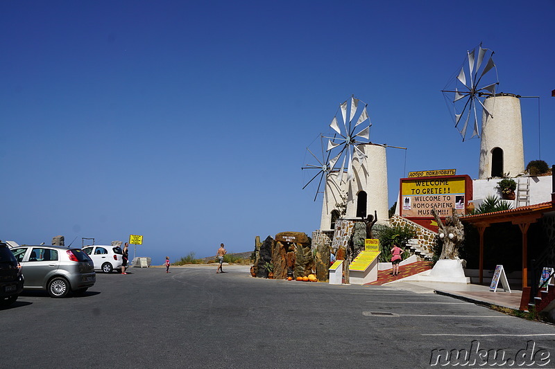 Unterwegs auf der Lasithi-Hochebene auf Kreta, Griechenland