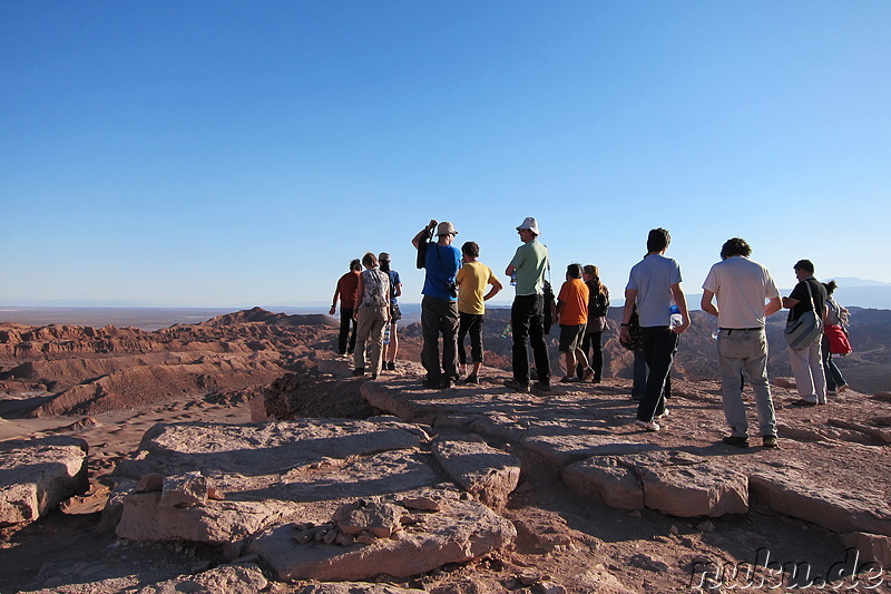 Valle de la Luna, Cordillera de la Sal, Atacamawüste, Chile