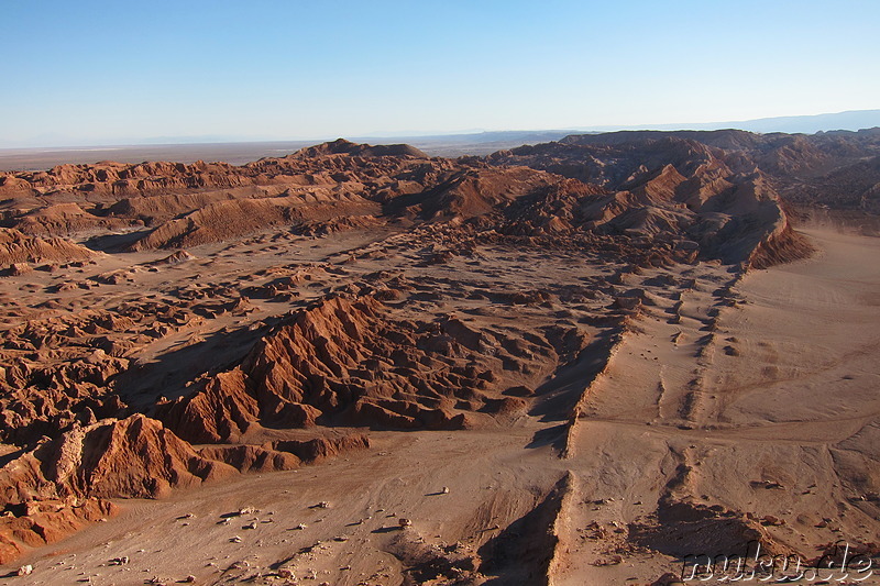 Valle de la Luna, Cordillera de la Sal, Atacamawüste, Chile