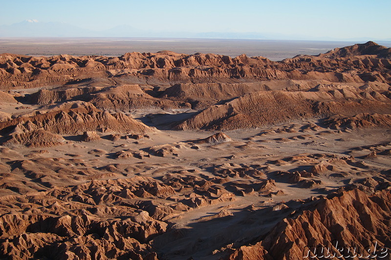 Valle de la Luna, Cordillera de la Sal, Atacamawüste, Chile