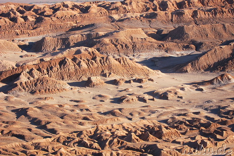 Valle de la Luna, Cordillera de la Sal, Atacamawüste, Chile