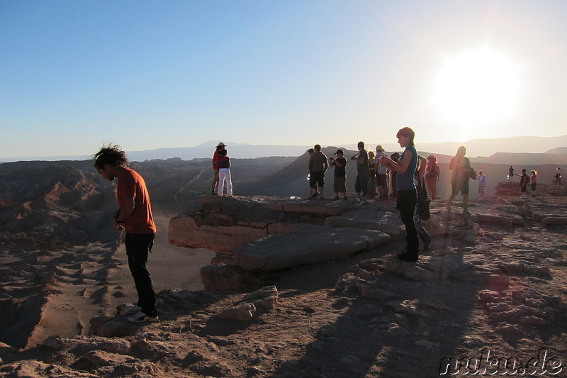 Valle de la Luna, Cordillera de la Sal, Atacamawüste, Chile