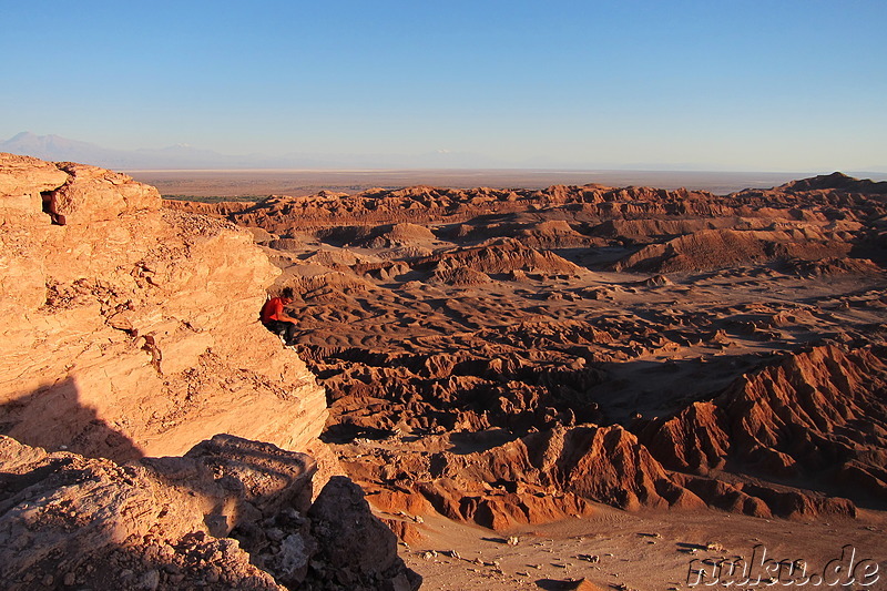 Valle de la Luna, Cordillera de la Sal, Atacamawüste, Chile