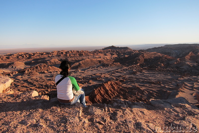 Valle de la Luna, Cordillera de la Sal, Atacamawüste, Chile