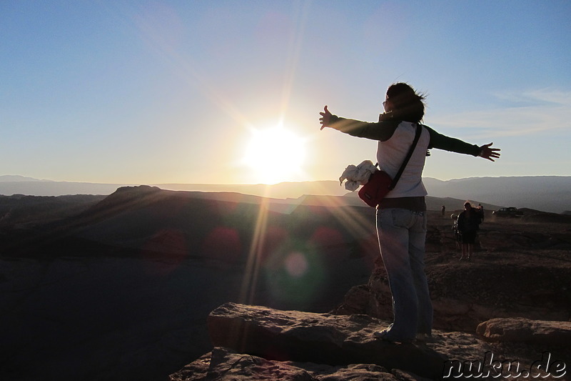 Valle de la Luna, Cordillera de la Sal, Atacamawüste, Chile