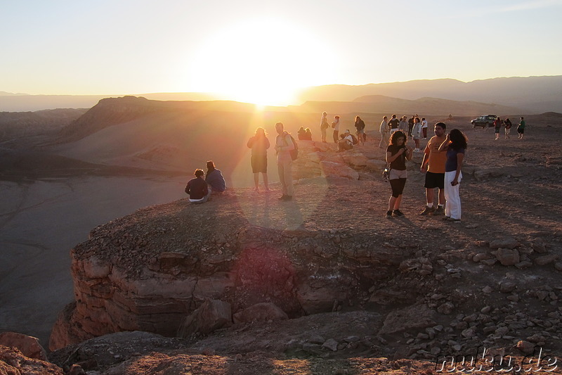 Valle de la Luna, Cordillera de la Sal, Atacamawüste, Chile