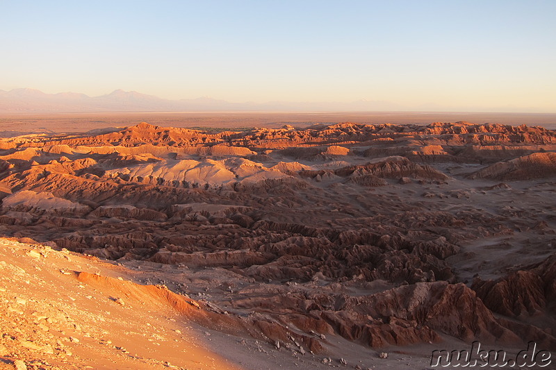 Valle de la Luna, Cordillera de la Sal, Atacamawüste, Chile