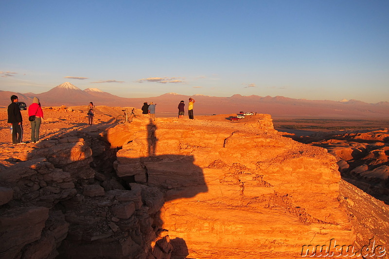 Valle de la Luna, Cordillera de la Sal, Atacamawüste, Chile