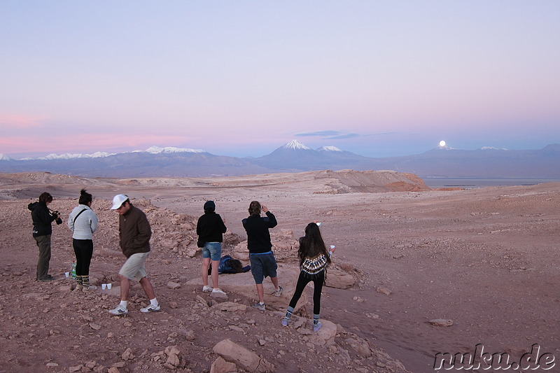 Valle de la Luna, Cordillera de la Sal, Atacamawüste, Chile