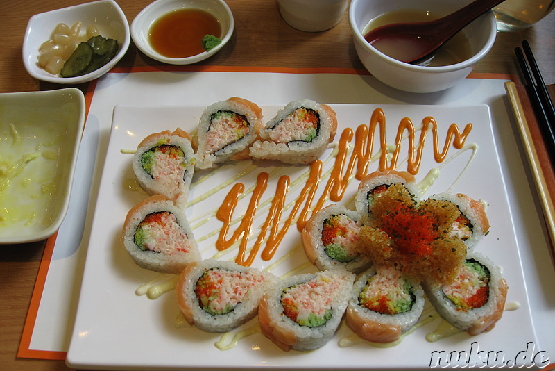 Variante der California Roll