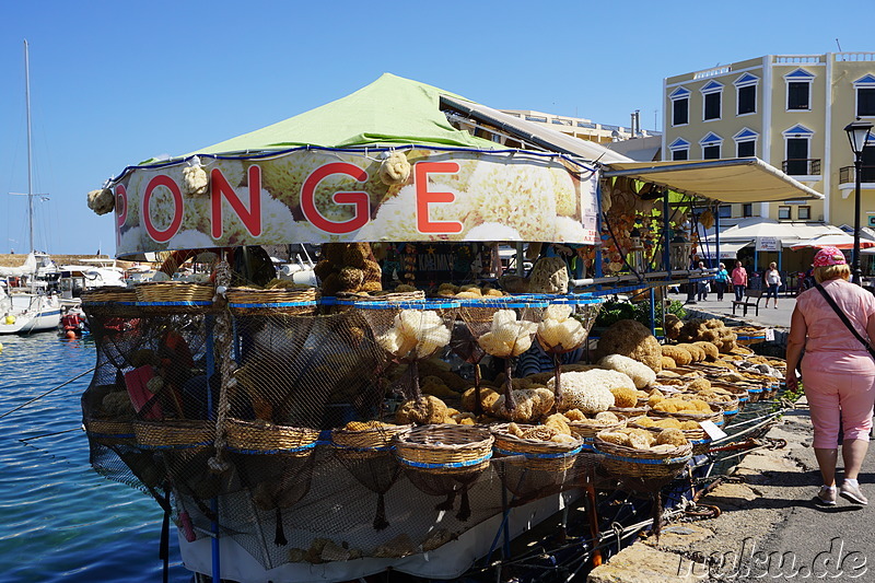 Venezianischer Hafen in Chania auf Kreta, Griechenland