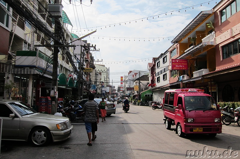 Vergnügungsviertel am Patong Beach, Phuket, Thailand