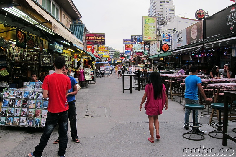 Vergnügungsviertel am Patong Beach, Phuket, Thailand