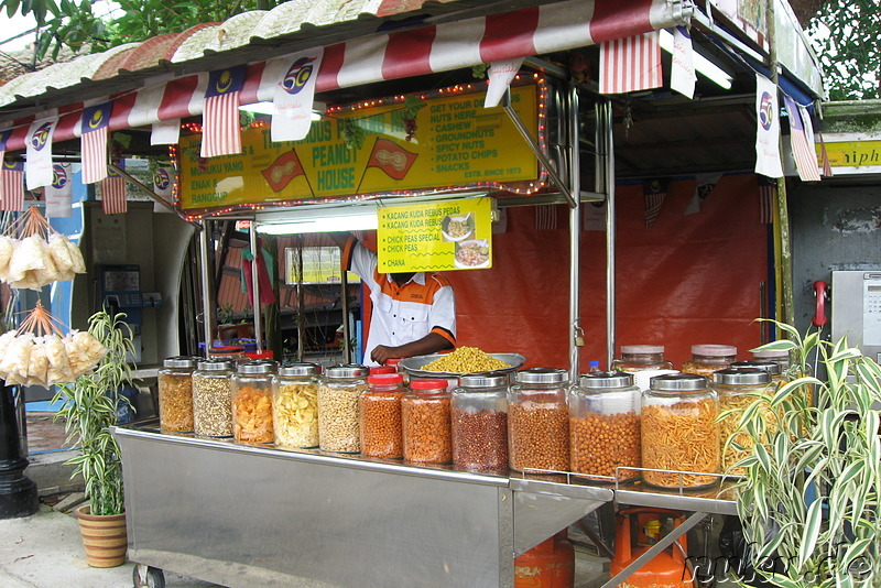 Verkaufsstand auf dem Penang Hill