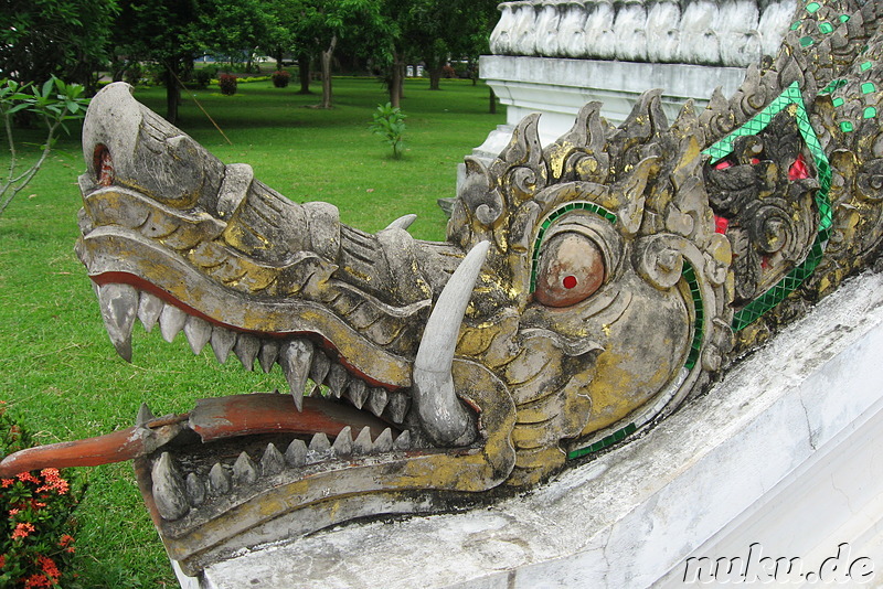 Verzierung am Wat Ho Prabang