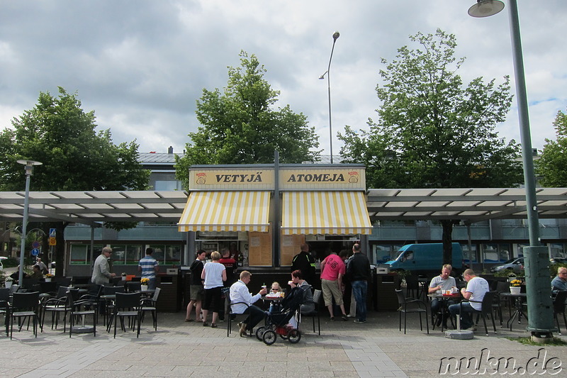 Vety und Atomi Snacks in Lappeenranta, Finnland