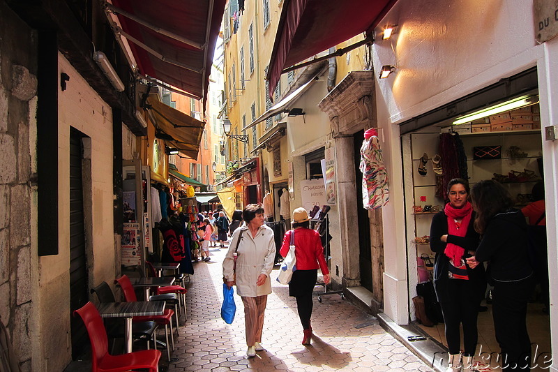 Vieux Nice - Die Altstadt von Nizza, Frankreich