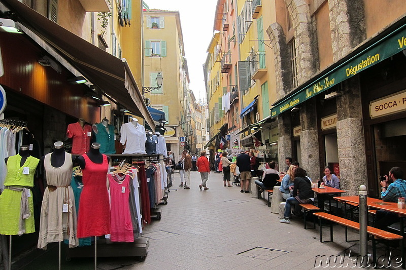 Vieux Nice - Die Altstadt von Nizza, Frankreich