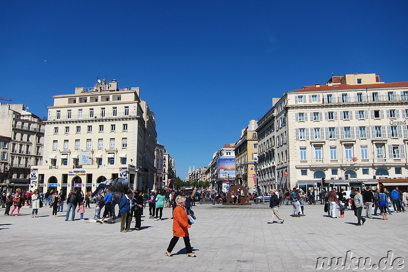 Vieux Port - Der Hafen von Marseille, Frankreich