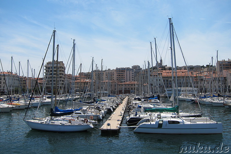 Vieux Port - Der Hafen von Marseille, Frankreich