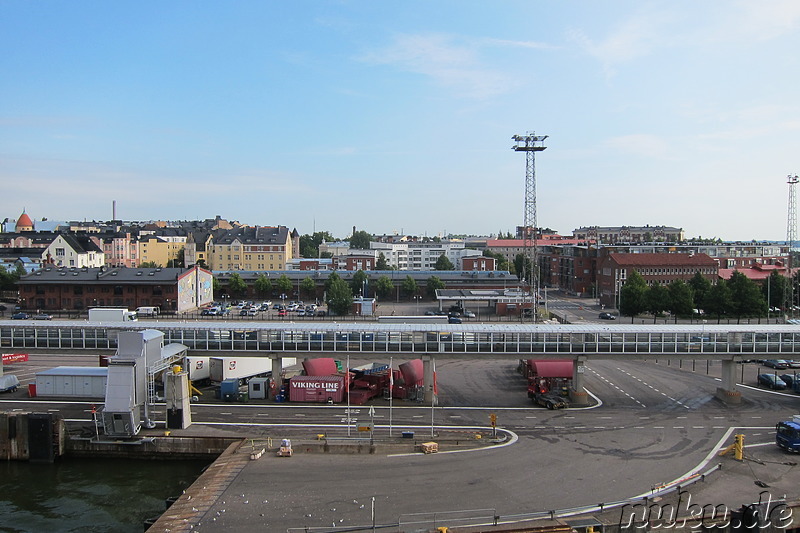 Viking Line Terminal in Helsinki