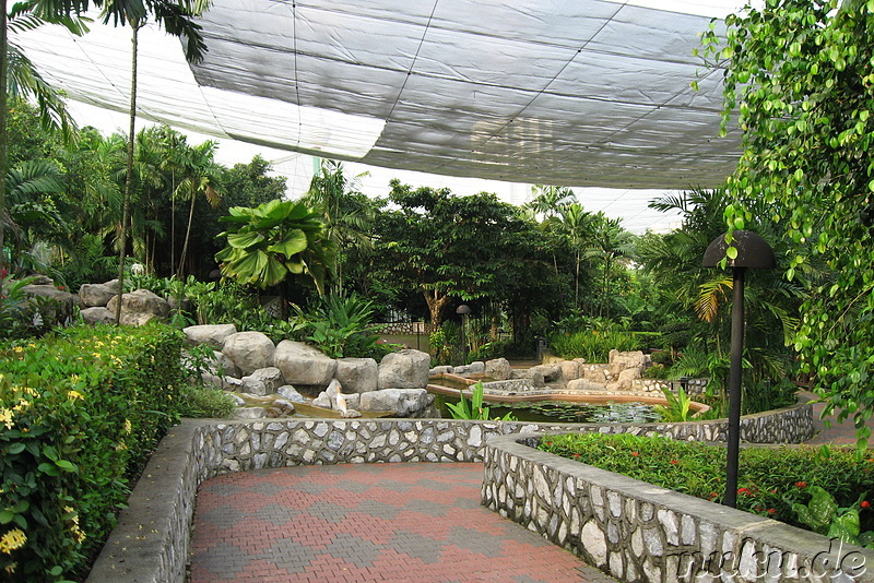 Vogelpark Lake Gardens in Kuala Lumpur, Malaysia