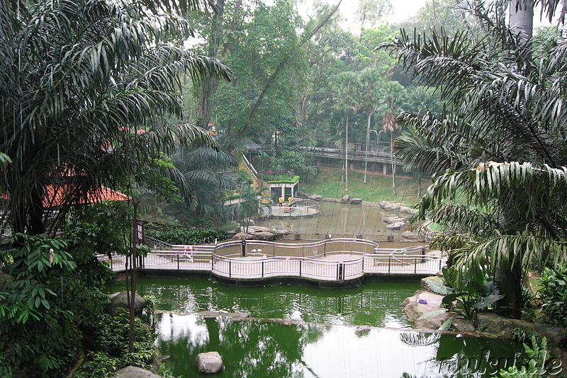 Vogelpark Lake Gardens in Kuala Lumpur, Malaysia