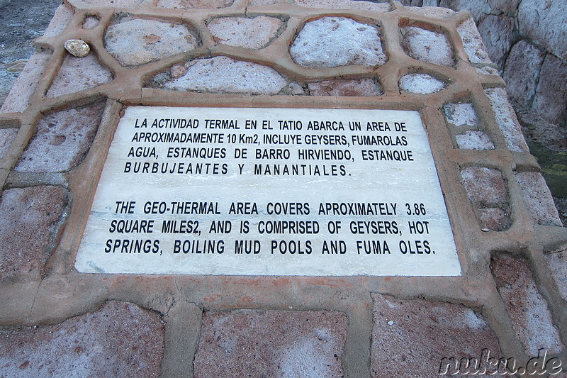 Volcanic Hot Springs, Atacamawüste, Chile