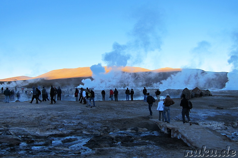 Volcanic Hot Springs, Atacamawüste, Chile