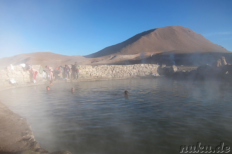 Volcanic Hot Springs, Atacamawüste, Chile