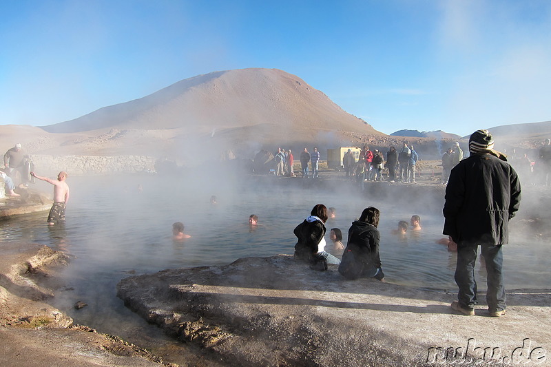 Volcanic Hot Springs, Atacamawüste, Chile