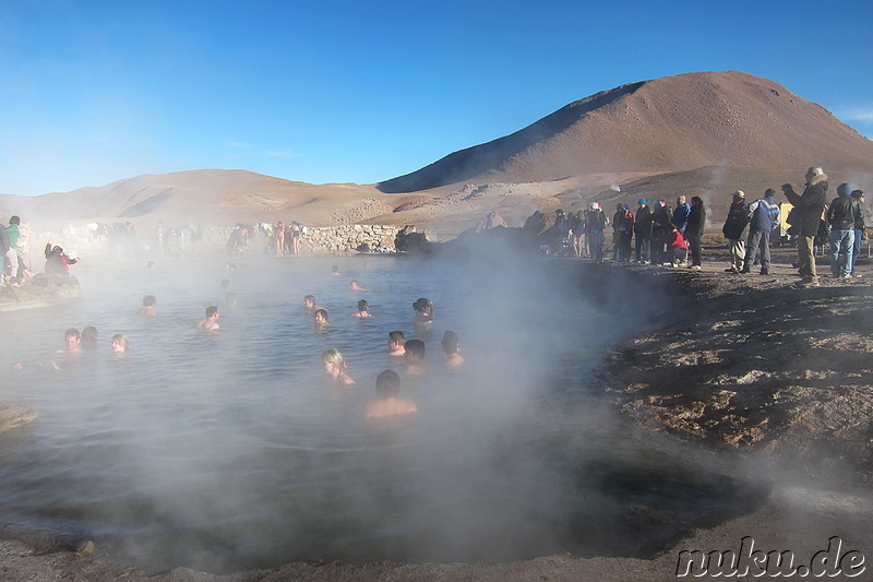 Volcanic Hot Springs, Atacamawüste, Chile