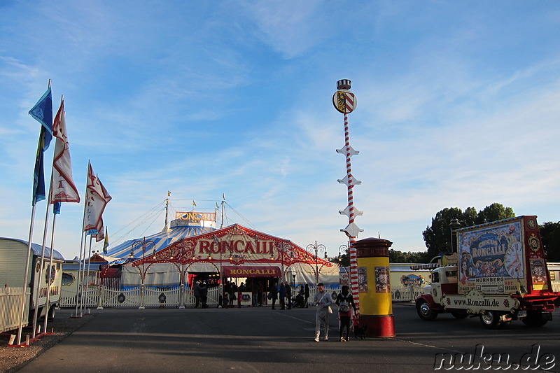 Vorstellung von Zirkus Roncalli in Nürnberg