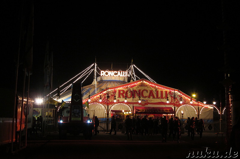 Vorstellung von Zirkus Roncalli in Nürnberg