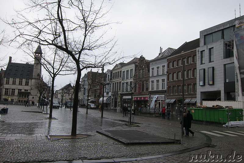 Vrijdagmarkt in Gent, Belgien