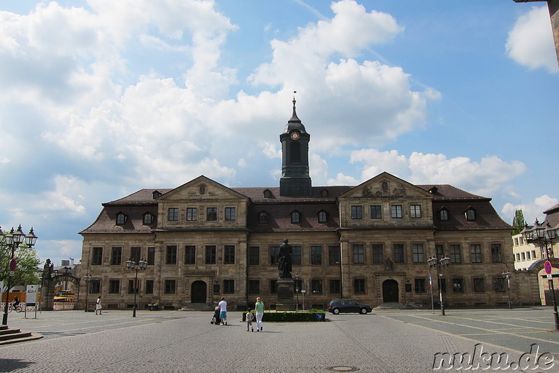 Waisenhaus am Jean Paul Platz in Bayreuth, Bayern