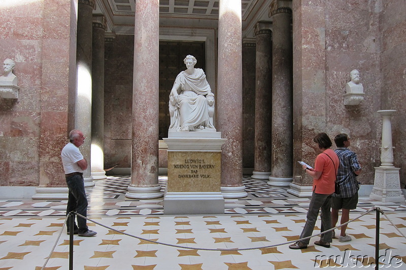 Walhalla in Donaustauf bei Regensburg