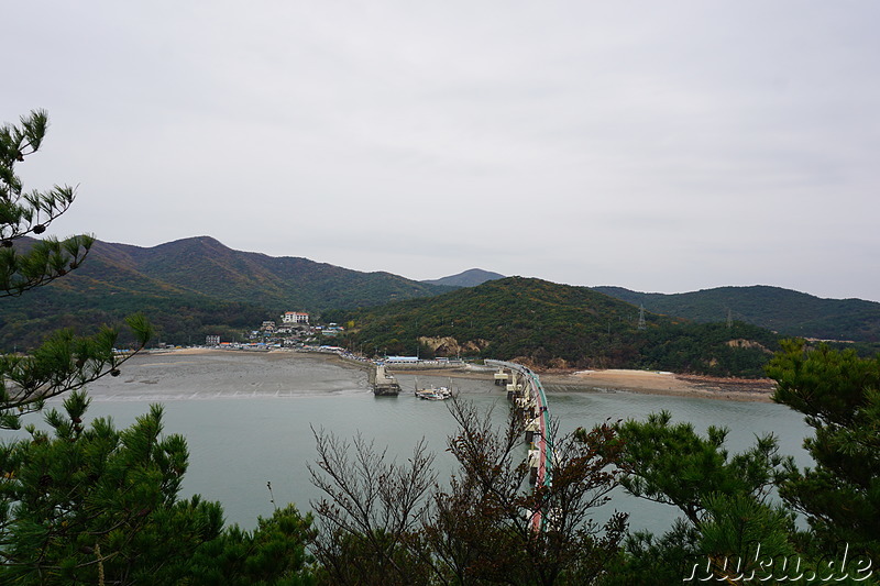 Wanderpfad Badanurikil auf der Insel Somuuido, Korea