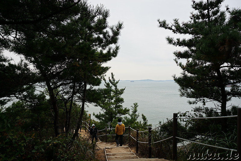 Wanderpfad Badanurikil auf der Insel Somuuido, Korea