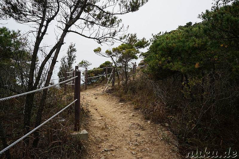 Wanderpfad Badanurikil auf der Insel Somuuido, Korea