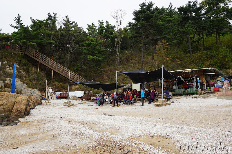 Wanderpfad Badanurikil auf der Insel Somuuido, Korea