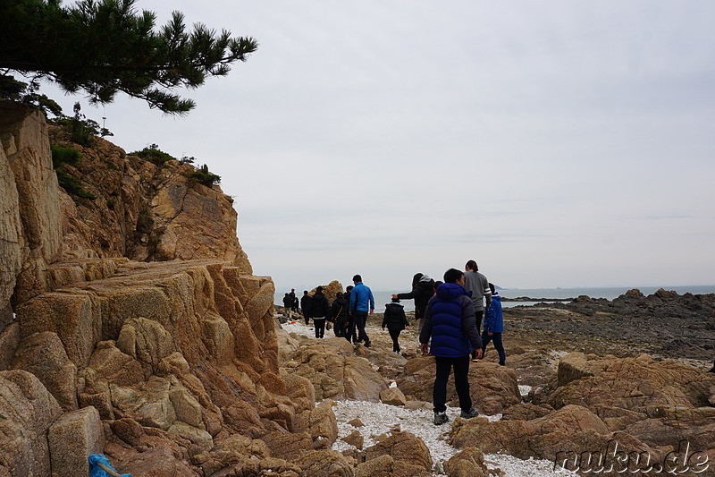 Wanderpfad Badanurikil auf der Insel Somuuido, Korea