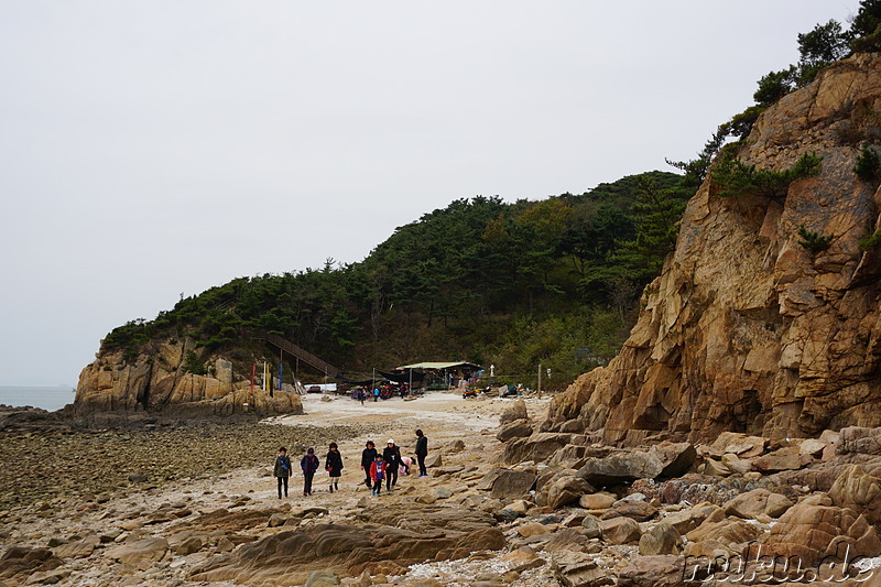 Wanderpfad Badanurikil auf der Insel Somuuido, Korea