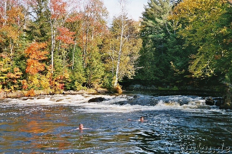 Wasserfall in Ontario, Kanada