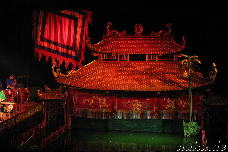 Wasserpuppentheater in Hanoi