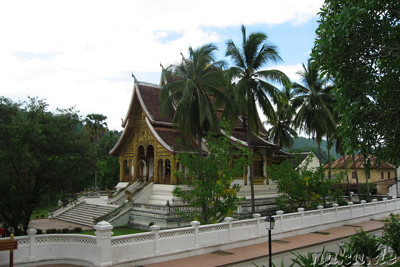 Wat Ho Prabang Tempel am Royal Palace Museum in Luang Prabang