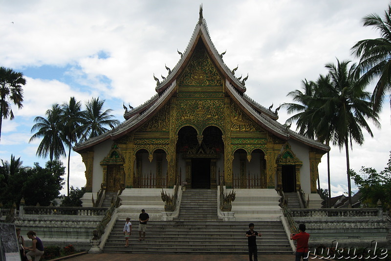 Wat Ho Prabang Tempel am Royal Palace Museum in Luang Prabang