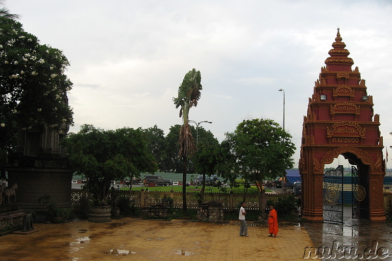 Wat Ounalom Tempel, Phnom Penh, Kambodscha