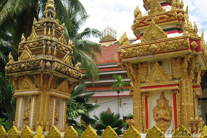 Wat Xieng Nyeun Tempel, Vientiane, Laos