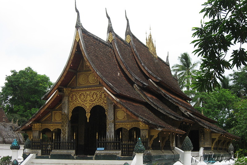 Wat Xieng Thong Tempel in Luang Prabang, Laos